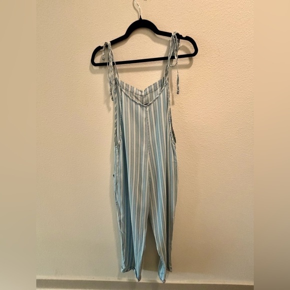 bobiBLACK Los Angeles stripped blue jumpsuit, size S - Picture 7 of 7
